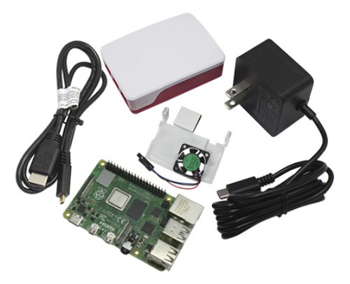 Raspberry Pi 4 8gb Case Ventilador Hdmi Pi 4 B Kit
