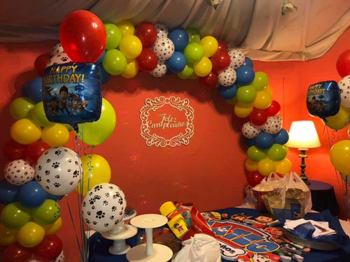 Imagen 8 de 10 de Globo Con Helio 9 Pulgadas Decoraciones,etc