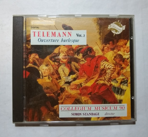 Telemann Vol.2: Ouverture Burlesque - Simon Standage / Kkt 