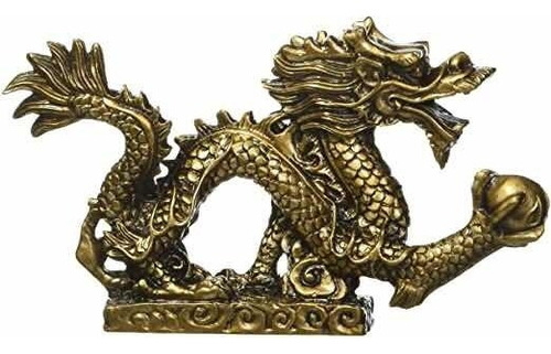 Dragón Dorado De Feng Shui