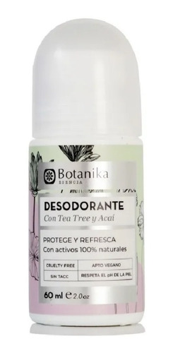 Desodorante Botanika Con Tea Tree & Acai