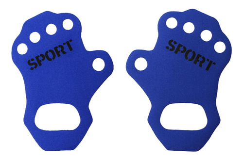 2 Guantes De Gimnasio Para Entrenamiento, Talla M Azul
