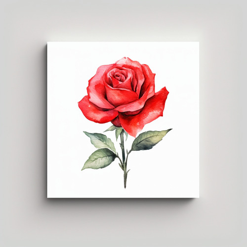 Arte De Pared Vintages Rosas Arreglos Florales 30x30cm