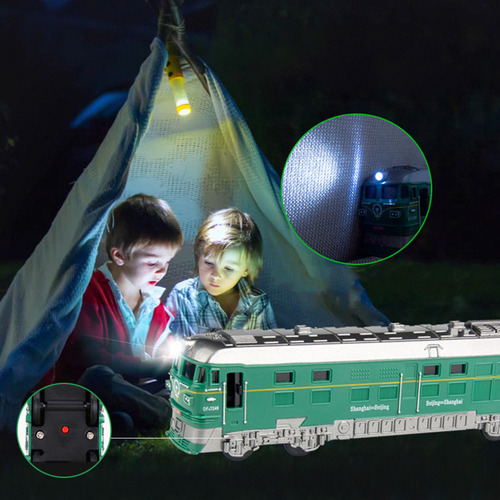 (bl) Juguete De Tren De Aleación Para Niños/niñas, Juguete D
