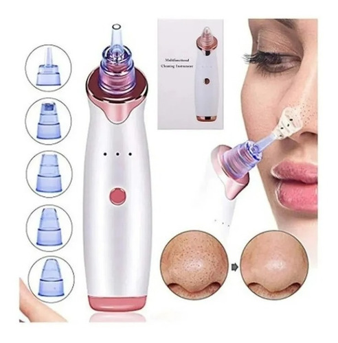 Imagen 3 de 9 de Limpiador Facial Saca Puntos Negros Inalambrico Recargable