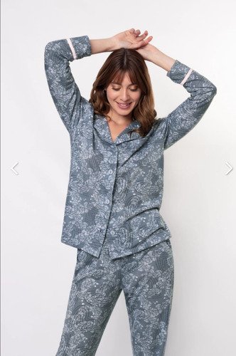 Pijama Invierno Camisa Y Pantalón So Pink Trendy Atr:18038