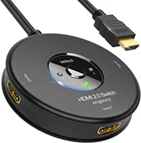 Comprar Meofia Hdmi Switch, 4k 60hz Hdmi Selector, Switcher Hdmi 3 En 1, Compatible Con 4k 3d Hd 1080p Para Xbox Ps4 Roku Blu-ray Player Hdtv