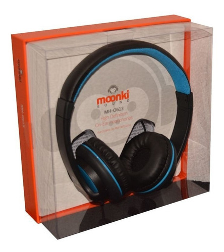 Imagen 2 de 6 de Auriculares On Ear Moonki Sound Mh-o613 Nuevos Box Tecnoway