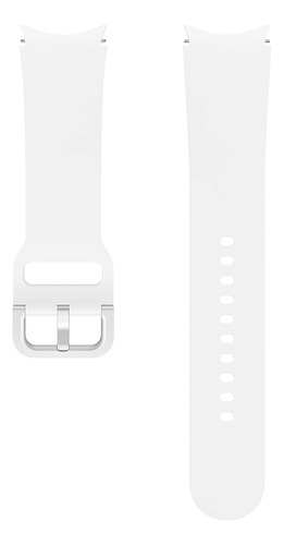 Malla Original Para Galaxy Watch M/l Silicona - Blanco