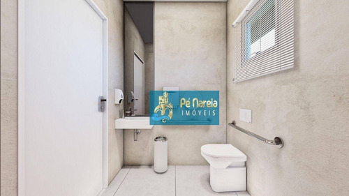 Imagem 4 de 13 de Apartamento Com 1 Dormitório À Venda, 41 M² Por R$ 195.000,00 - Canto Do Forte - Praia Grande/sp - Ap1230