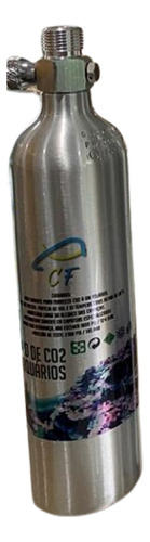 Cilindro De Alumínio Para Co2 De 0,5 L/0,35kg