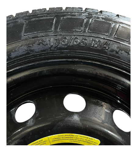 Roda Estepe Com Pneu 175 /65r14 80% Fiat Palio 2001 A 2005 (Usado)