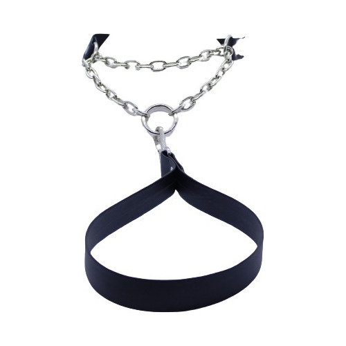 Choker Mosqueton Ring Cuero Sintetico Gotico Gancho Kawaii