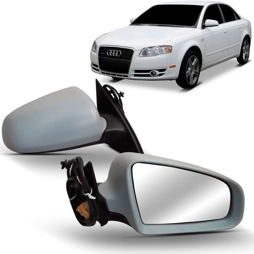 Par Retrovisor Audi A4 2005 2006 2007 Elétrico Desembaçador