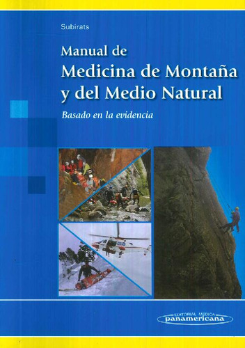 Libro Manual De Medicina De Montaña Y Del Medio Natural De E