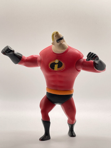 Mr. Increible De Los Increibles Figura Original Disney 5pulg (Usado)