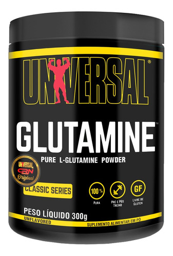 Glutamina 100% Pura Universal Nutrition 300g
