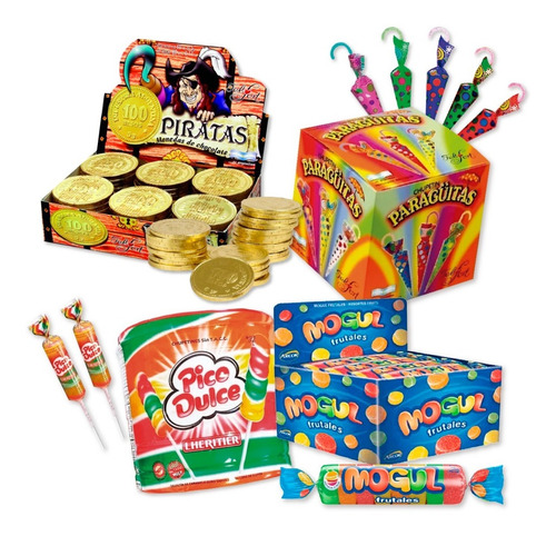 Imagen 1 de 3 de 010 - Combo Golosinas Cumpleaños - Lollipop - 10 Chicos