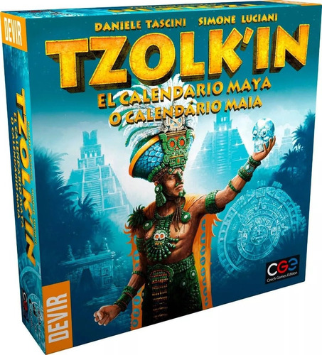 Tzolk'in Tzolkin, O Calendário Maia  Board Game Em Português