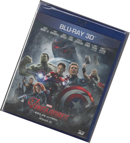 Blu-ray 3d Vingadores A Era De Ultron Lacrado