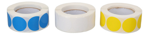 Etiquetas Autoadhesivas Coloridas Para Velas, 8 Rollos