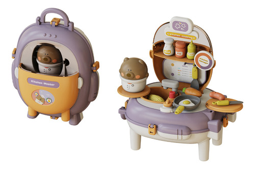 Espacio Oso Mochila Cocina Cocina Cocinar Juguetes