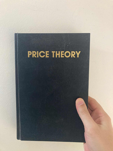 Libro Book Price Theory Milton Friedman Segunda Ed 1977