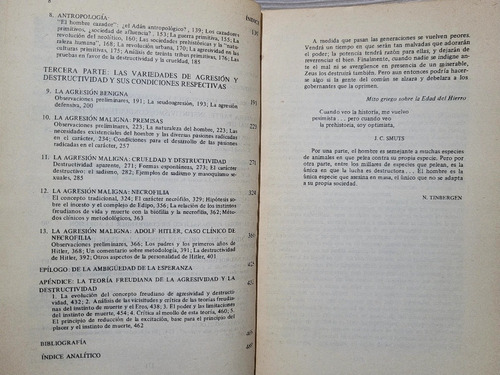 Imagen 5 de 10 de Anatomia De La Destructividad Humana Erich Fromm Sxxi