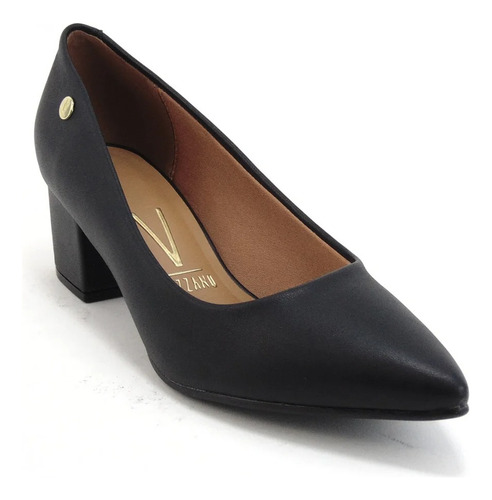 Imagen 2 de 10 de Zapato Mujer Stilletos Vizzano Clasico Taco Cuadrado 5 Cm