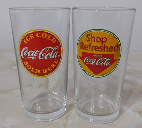 Vasos De Vidrio Coca Cola Con Litografía (venta Por Unidad)