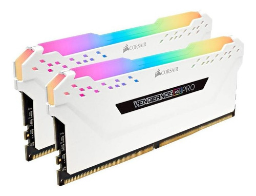 Imagen 1 de 8 de Memoria Corsair Vengeance Rgb Pro Gamer Color Blanco 16gb