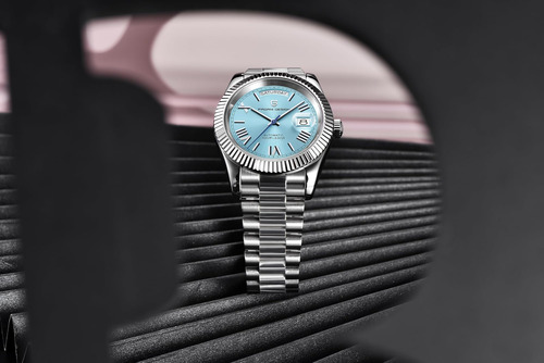 Pagani Design 1783 Reloj Automático Para Hombre Dd40 Vidrio