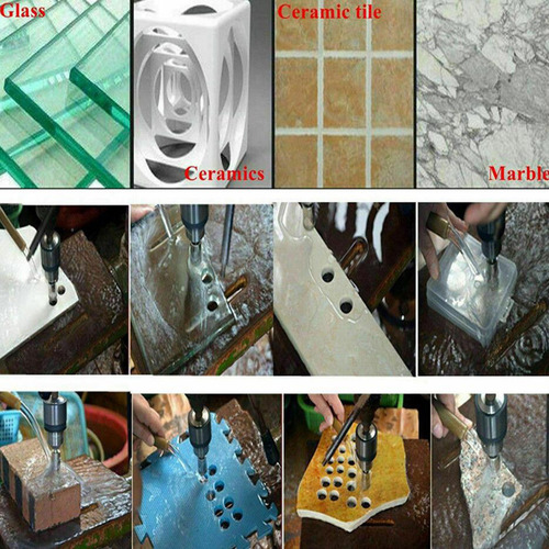 Taladro De Diamante, Conjunto De Herramientas De Taladro De