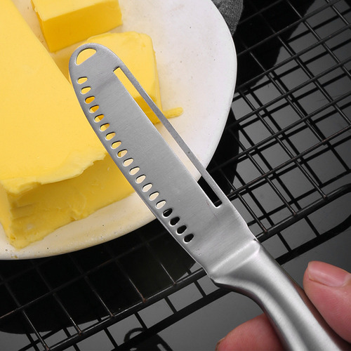 Faca De Aço Inoxidável Com Duas Especificações De Corte Faca