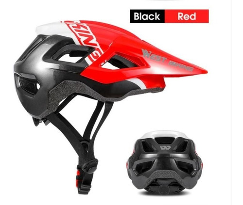 Casco Ciclismo Mtb Patienta Downhill Senderismo West Biking