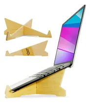 Comprar Soporte Apoya Notebook Universal Atril Madera Laptop Stand
