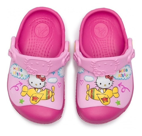 Crocs Hello Kitty - 100% Originales - Tallas C10/11 = 27/28 