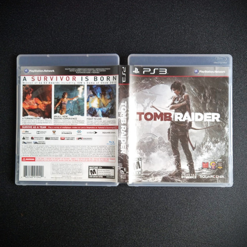 Tomb Raider + Uncharted 3 - Playstation 3 - Usados (Usado)
