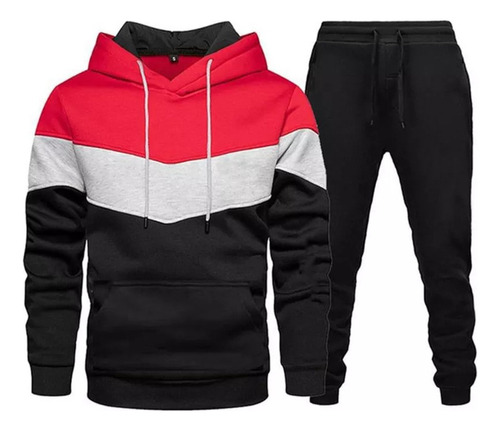 Conjunto De Chándal Deportivo De Dos Piezas Para Hombre