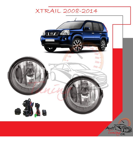 Halogenos Nissan Xtrail 2008-2014