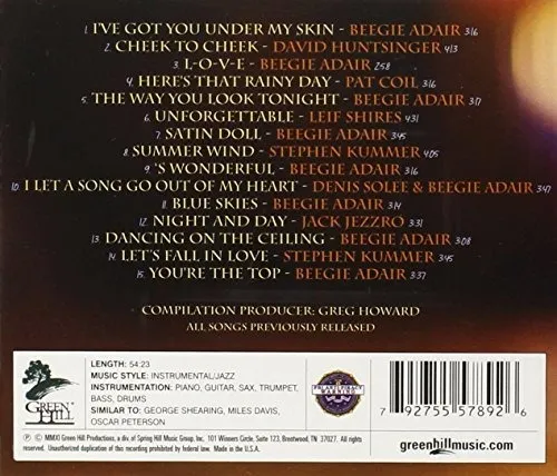 Adair Beegie & Friends Cocktail Party Jazz Usa Import Cd