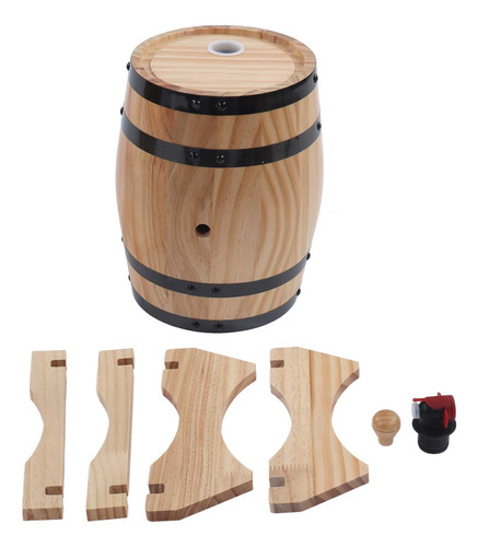 Barriles De Pino De Vino Autoelaborados, Cerveza De Madera E