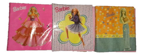 Carpeta Escolar 3 Aros 3x40 Pvc Barbie Retro Vintage