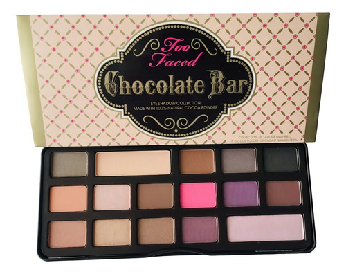 Paleta Sombra Too Faced Chocolate Maquillaje Cosmético Ojos Sombra Chocolate Bar