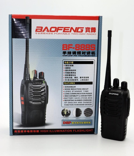 Radio De Comunicacion *uno* Baofeng Walkie Bf 888 Soy Tienda