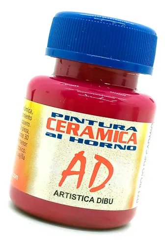 Pintura Para Ceramica Al Horno Ad Set Por 20 Colores 40cc