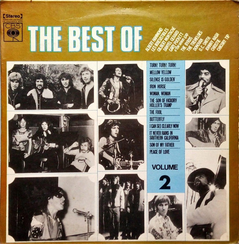 The Best Of Vol. 2 Lp The Byrds Donovan Chrstie 1975 1431