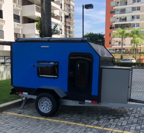 Mini Trailer 0km Para Acampamento Documentado E Emplac