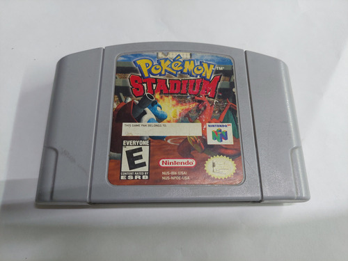 Pokemon Stadium Para Nintendo 64 , Original No Es Repro