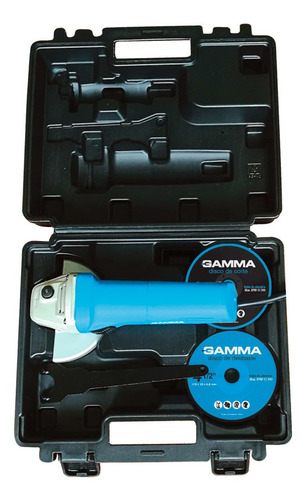 Amoladora Angular Gamma En Kit G1910kar
